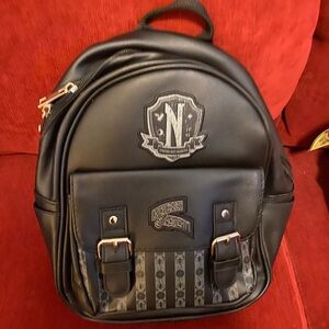 WEDNESDAY ADDAMS MINI BACKPACK NEW
